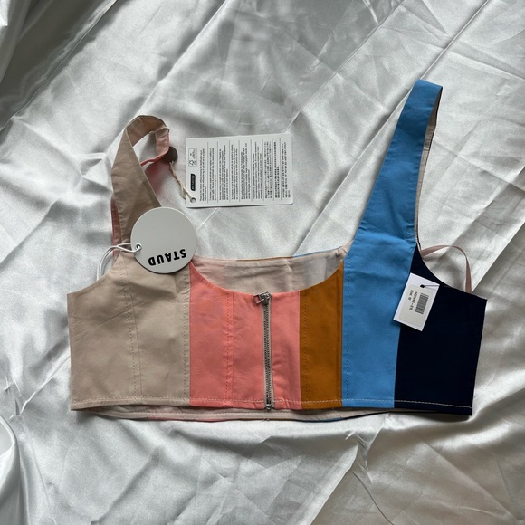 STAUD cropped striped top - Picture 6 of 6